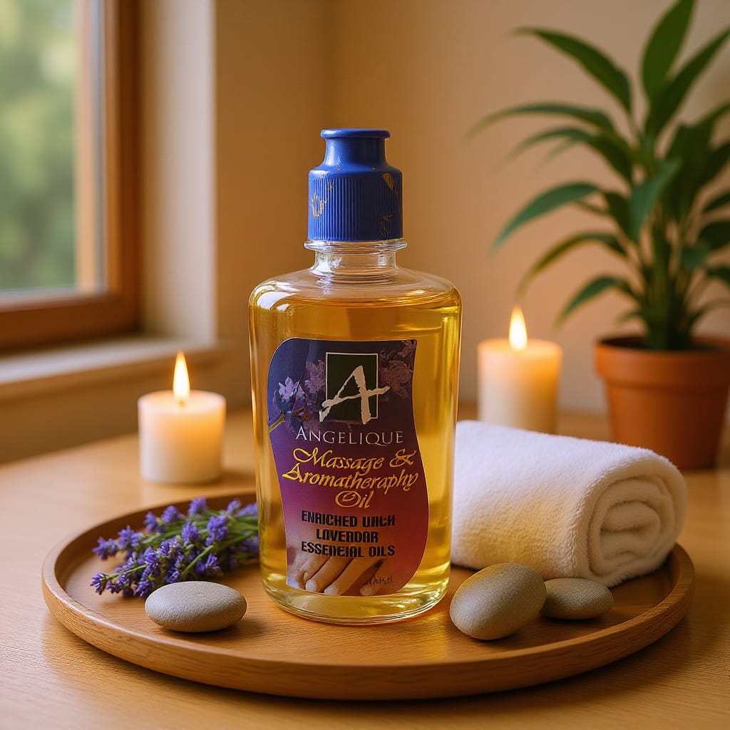 300ML Massage and Aromatherapy Oil Enriched with Lavender